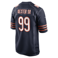 Chicago Bears Gervon Dexter Sr. Navy Game Jersey