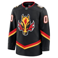 Calgary Flames Black Alternate Premium Custom Jersey