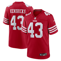 San Francisco 49ers Eric Kendricks Scarlet Team Game Jersey