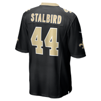 New Orleans Saints Isaiah Stalbird Black Team Game Jersey