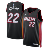 Miami Heat Icon Edition Swingman Jersey - Black - Andrew Wiggins