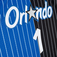 Orlando Magic Tracy McGrady 2003 Split Swingman Jersey - Black/Blue