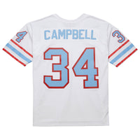 Houston Oilers Earl Campbell White 1979 Legacy Replica Jersey