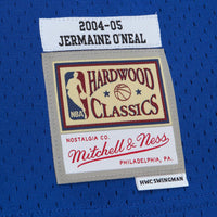 Indiana Pacers Jermaine O'Neal 2004 Hardwood Classics Authentic Jersey - Royal Blue