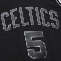 Boston Celtics Kevin Garnett 2007 Contrast 2K Swingman Jersey - Black