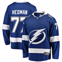 Tampa Bay Lightning Victor Hedman Blue Home Breakaway Player Jersey
