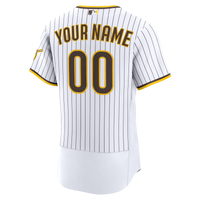 San Diego Padres White Home Authentic Custom Jersey