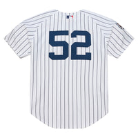 New York Yankees CC Sabathia White 2009 Cooperstown Collection Authentic Jersey
