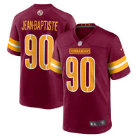 Washington Commanders Javontae Jean-Baptiste Burgundy Game Jersey