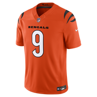 Cincinnati Bengals Joe Burrow Orange Alternate Vapor F.U.S.E. Stitched Limited Jersey