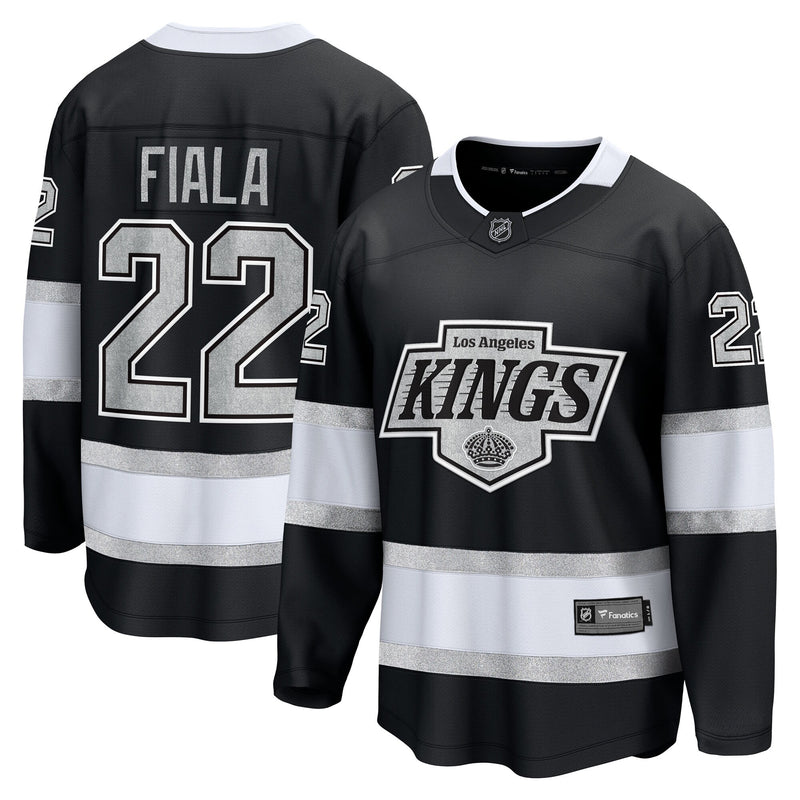 Los Angeles Kings Kevin Fiala Black Home Breakaway Jersey