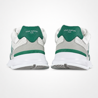 Louis Vuitton Runner Tactic Sneakers White Grey Green - Unisex