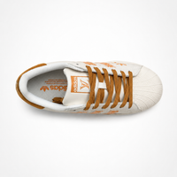 adidas Originals x Louis Vuitton Superstar Sneakers Cream Orange Monogram - Unisex