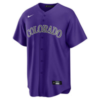 Colorado Rockies Charlie Blackmon Purple Alternate Replica Player Name Jersey