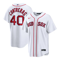Boston Red Sox Willson Contreras White Home Replica Jersey