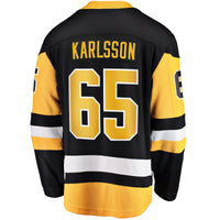 Pittsburgh Penguins Erik Karlsson Black Home Breakaway Jersey