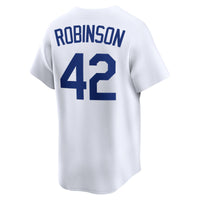 Brooklyn Dodgers Jackie Robinson White Throwback Cooperstown Collection Limited Jersey