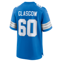 Detroit Lions Graham Glasgow Blue Team Game Jersey