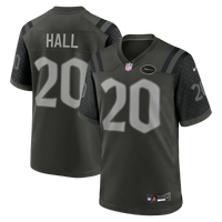 New York Jets Breece Hall Gotham Green 2025 Rivalries Collection Game Jersey