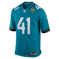 Jacksonville Jaguars Josh Hines-Allen Teal Player Game Jersey