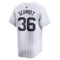 New York Yankees Clarke Schmidt White Home Limited Player Jersey