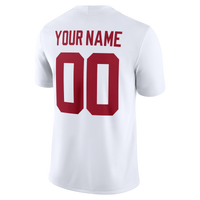 Alabama Crimson Tide Custom Game Jersey - White