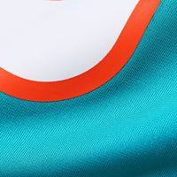 Miami Dolphins Ifeatu Melifonwu Aqua Team Game Jersey