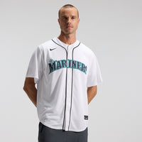 Seattle Mariners Luis Castillo White Home Replica Jersey