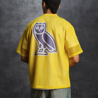 Los Angeles Lakers X OVO Mesh Football Jersey