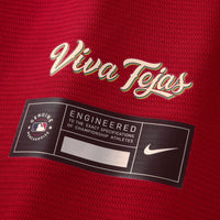 Texas Rangers Jacob deGrom Red 2026 City Connect Stadium Jersey