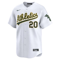 Athletics Zack Gelof White Home Limited Player Jersey
