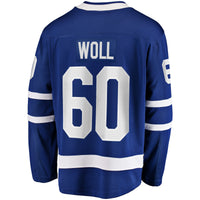 Toronto Maple Leafs Joseph Woll Blue Home Premier Breakaway Player Jersey