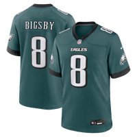 Philadelphia Eagles Tank Bigsby Midnight Green Team Game Jersey