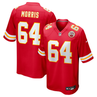 Kansas City Chiefs Wanya Morris Red Game Jersey