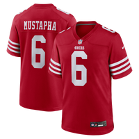 San Francisco 49ers Malik Mustapha Scarlet Game Jersey