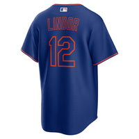 New York Mets Francisco Lindor Royal Alternate Replica Jersey