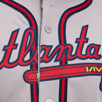 Atlanta Braves Ozzie Albies Gray Road Limited Player Jersey