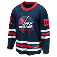 Winnipeg Jets Kyle Connor Navy Alternate Breakaway Jersey