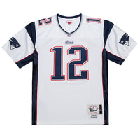 New England Patriots Tom Brady White 2000 Big & Tall Legacy Replica Jersey