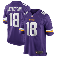 Minnesota Vikings Justin Jefferson Purple Player Game Jersey
