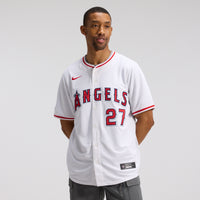 Los Angeles Angels Mike Trout White Home Limited Player Jersey