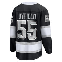Los Angeles Kings Quinton Byfield Black Home Breakaway Jersey