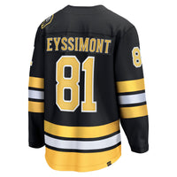 Boston Bruins Michael Eyssimont Black Home Breakaway Player Jersey