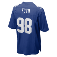 New York Giants Leki Fotu Royal Team Game Jersey