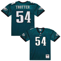 Philadelphia Eagles Jeremiah Trotter Green 2000 Legacy Throwback Replica Jersey