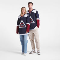 Colorado Avalanche Navy Alternate Premium Custom Jersey