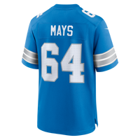 Detroit Lions Cade Mays Blue Team Game Jersey