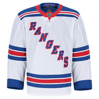 New York Rangers White Away Authentic Pro Jersey