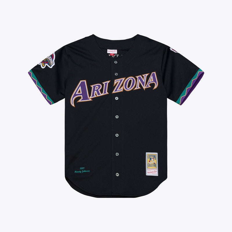 Arizona Diamondbacks Randy Johnson Black 2001 Authentic Jersey