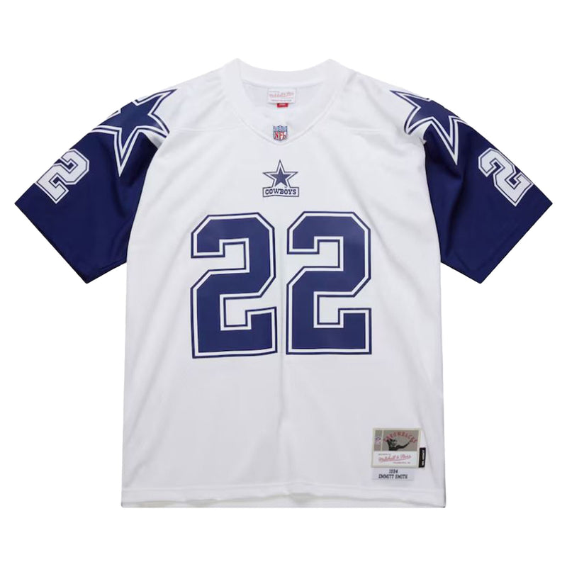 Dallas Cowboys Emmitt Smith White 1994 Alternate Legacy Replica Jersey